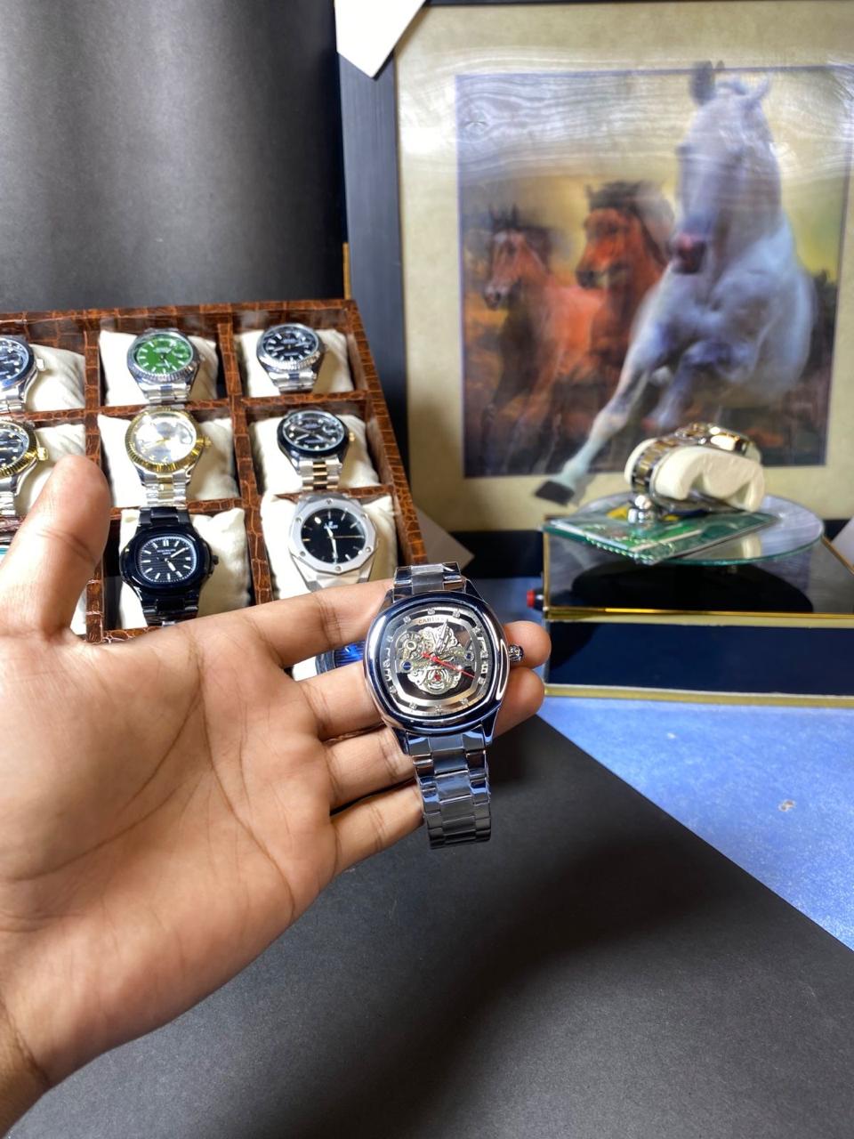 Skeleton Chain Masterpiece Edition Open Work Mechanical Style