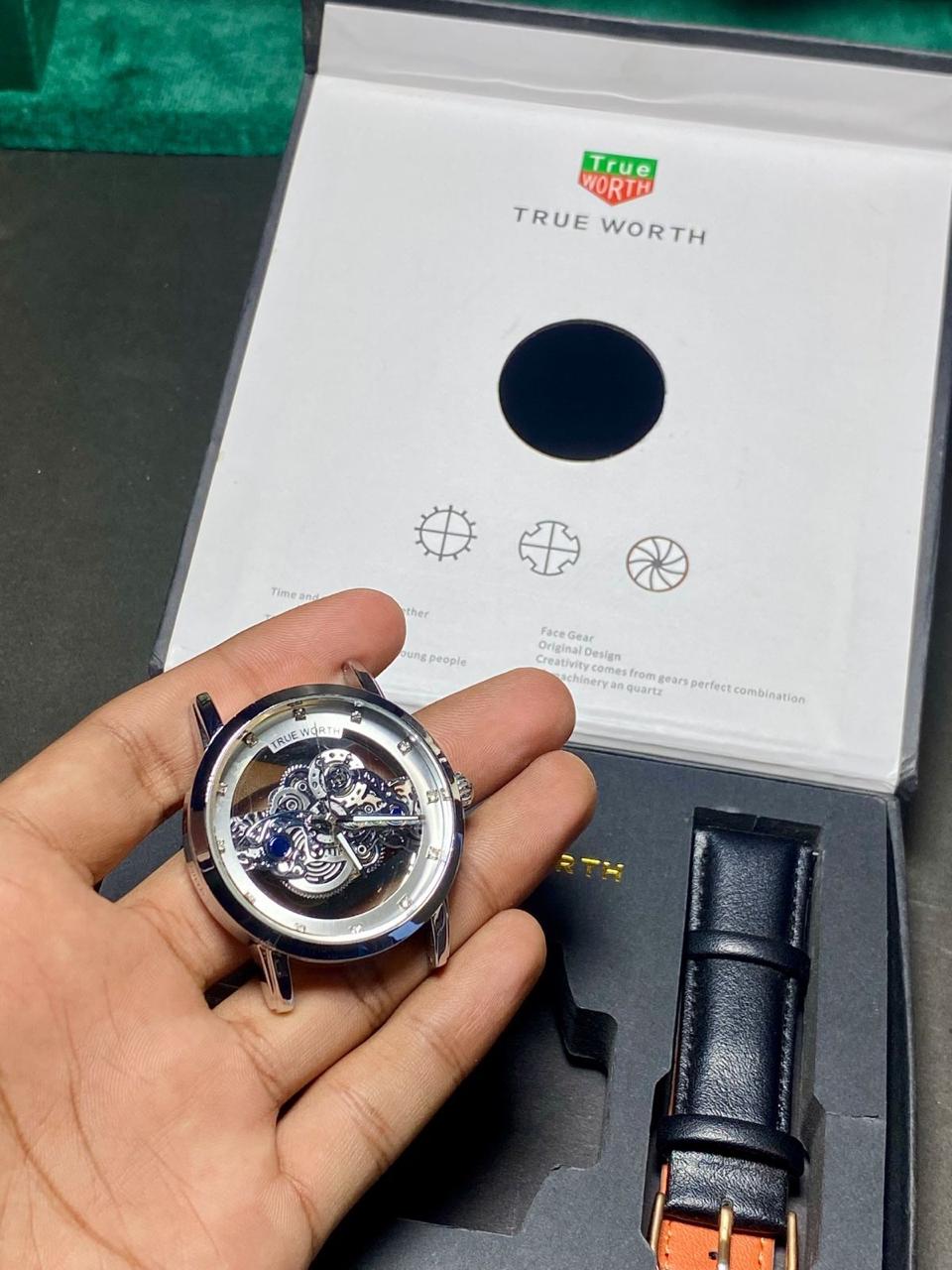 True Worth Double Strap Edition Modern Dual Band Watch