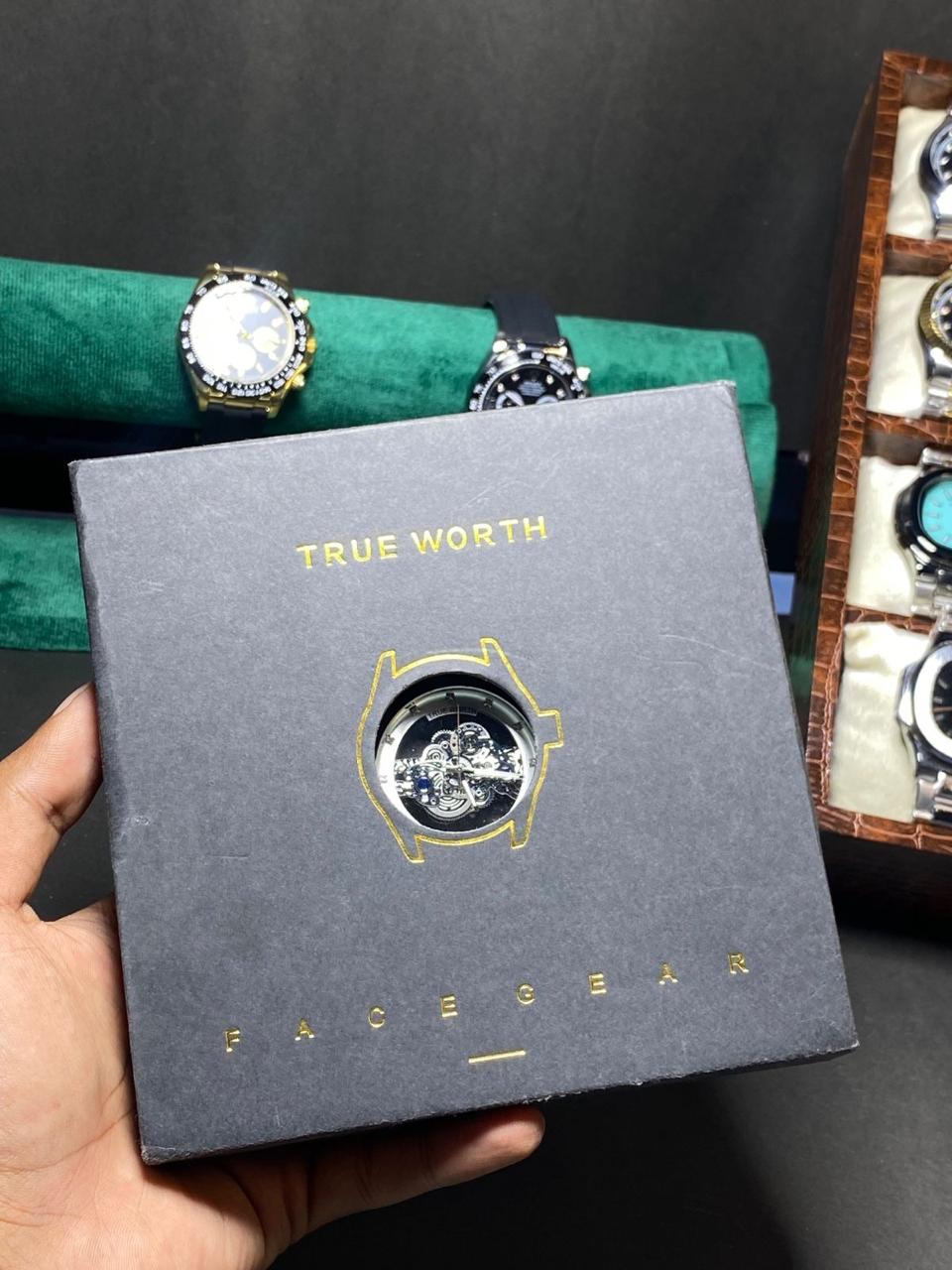 True Worth Double Strap Edition Modern Dual Band Watch