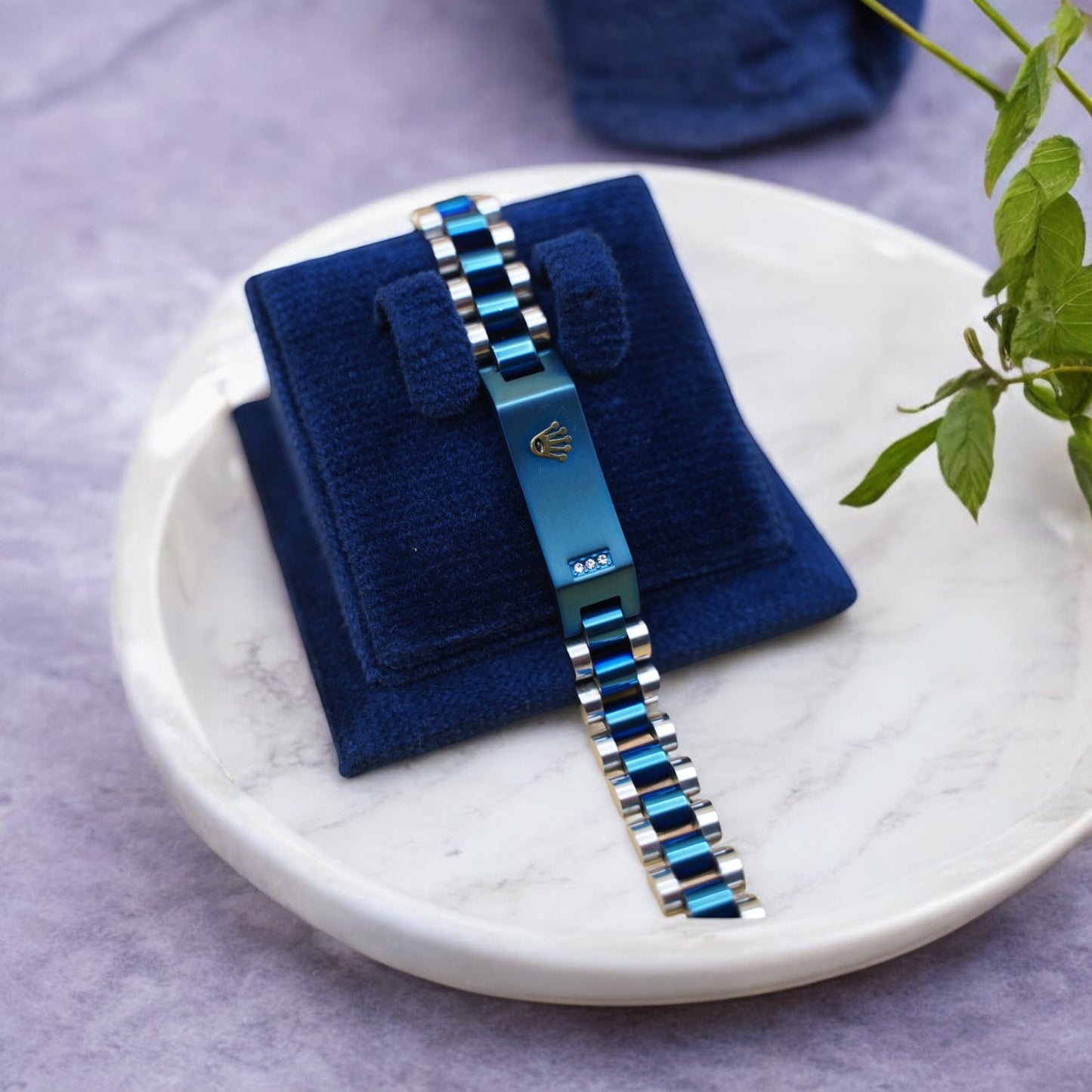 Luxury Bracelet For Men in Blue Color