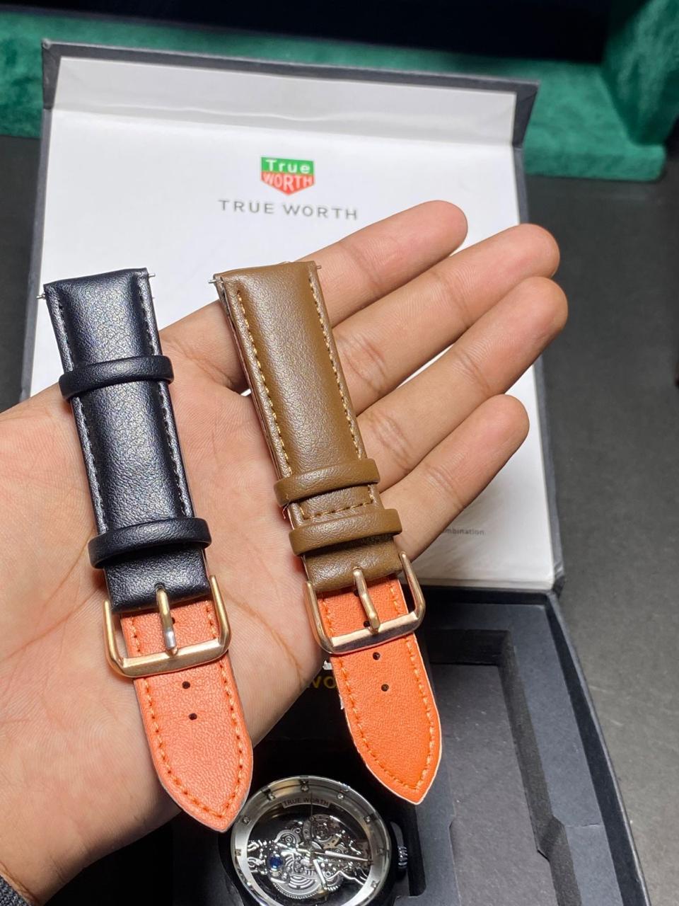 True Worth Double Strap Edition Modern Dual Band Watch